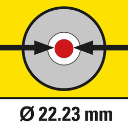 Діаметр отвору 22,23 мм