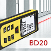Дистанційний вимірювач BD20 - також обчислює області-Trotec