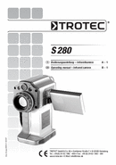 Інструкція з експлуатації Тепловізіонная камера S280 (INT)