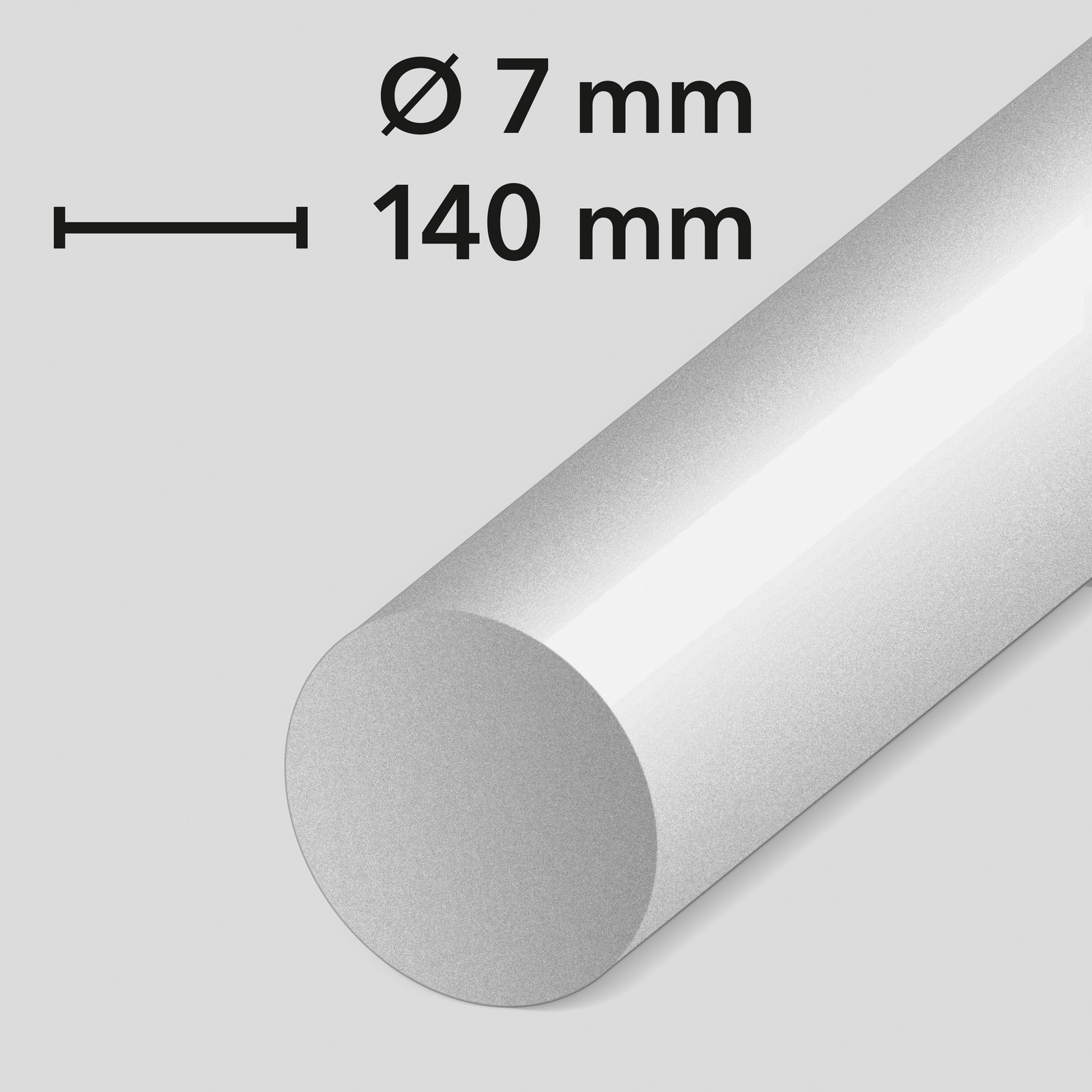 Клейові стрижні (7 mm / 140 mm)