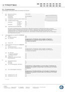 Produktdatenblatt Monoblock Klimagerät PAC-W 2600 SH (INT)
