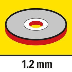 Товщина диска 1,2 мм