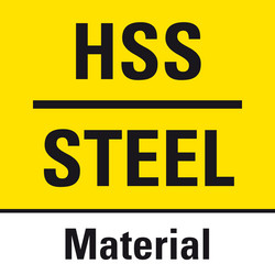 Загартована високопродуктивна швидкорізальна сталь (HSS)